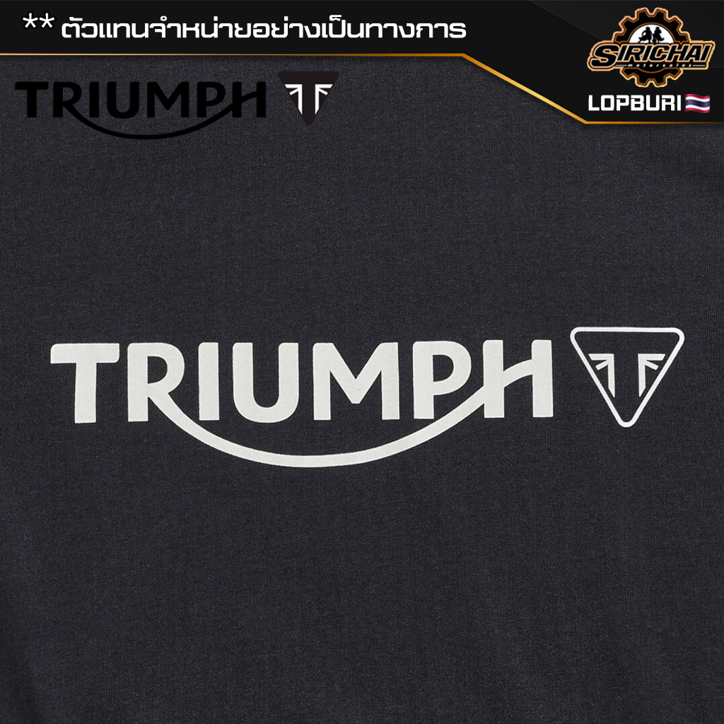 เสื้อยืด Triumph MTSS20036 ของแท้ 100%✅ ( 📌แนะนำลด 1 ไซส์จากปกติ ไซส์ยุโรปคับ )