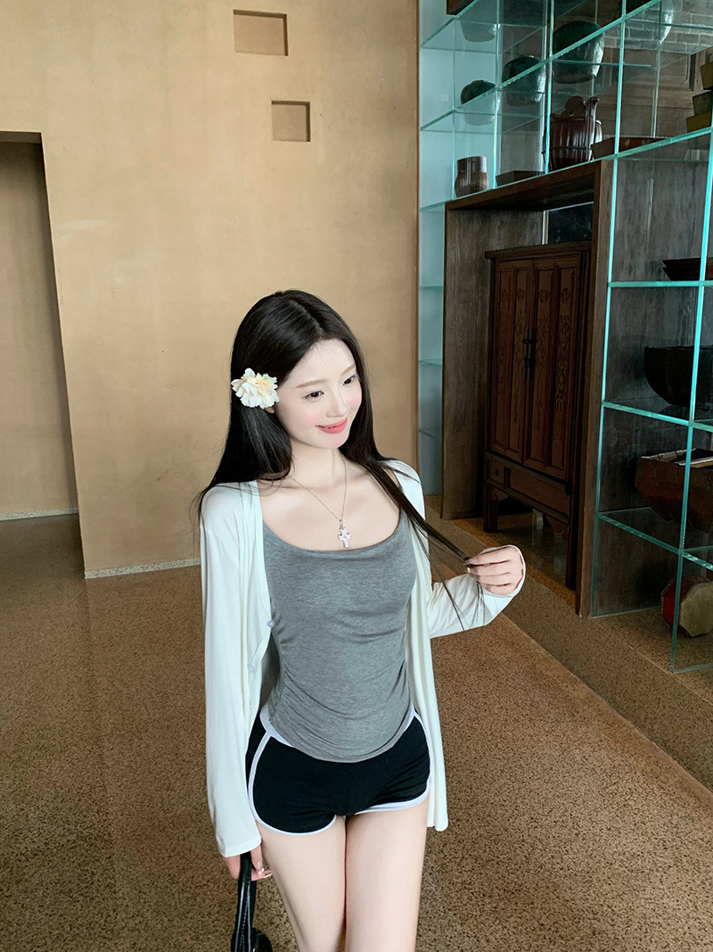 เสื้อคลุมบาง เสื้อแขนยาวซีทรู รหัส CN1158