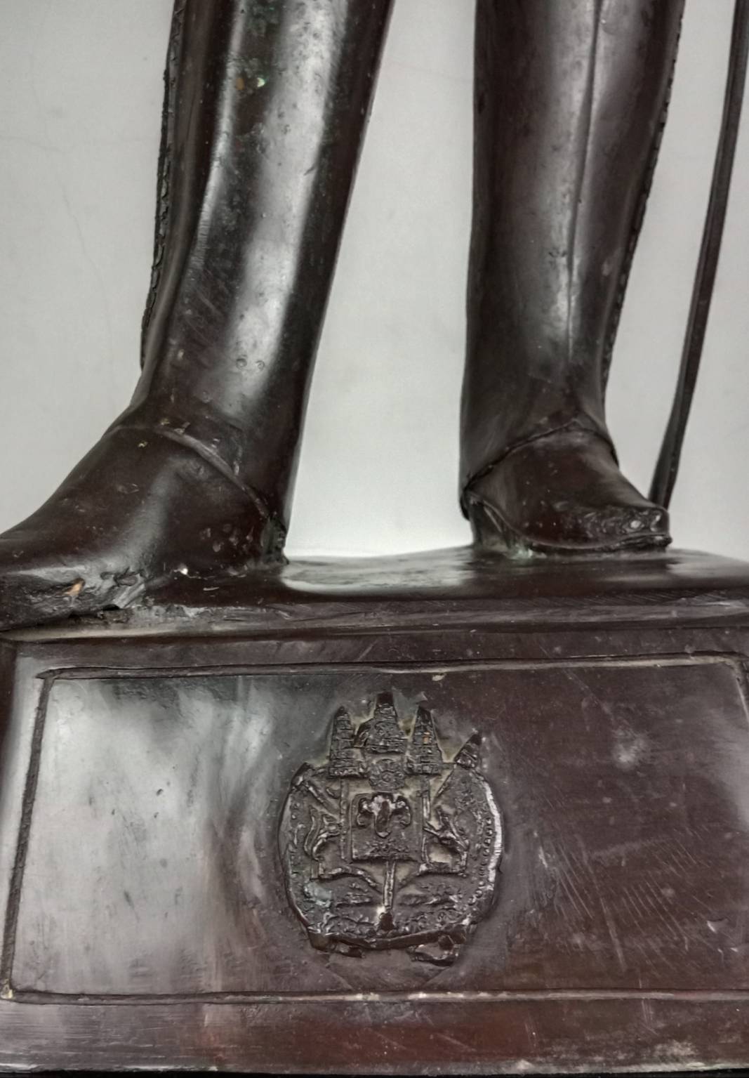 253.พระบรมรูปหล่อในหลวงรัชกาลที่5 พระบาทสมเด็จพระปรมินทรมหาจุฬาลงกรณ์ พระจุลจอมเกล้าเจ้าอยู่หัว ประทับยืน(องค์ใหญ่)