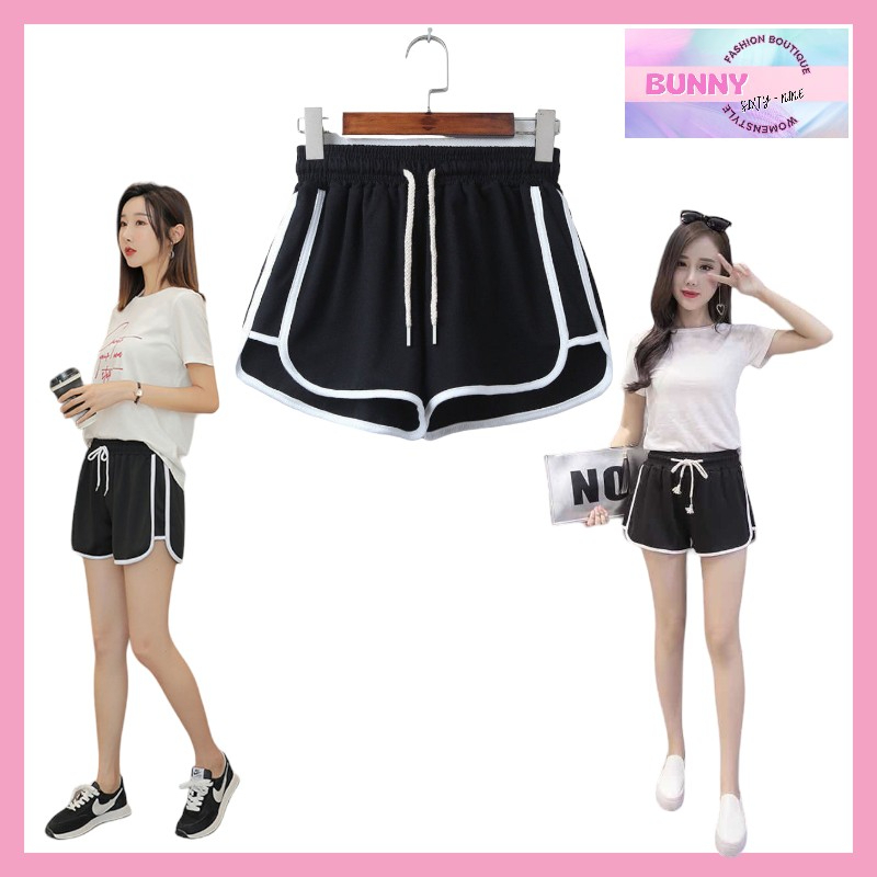 กางเกงขาสั้น กางเกงผ้านิ่ม พร้อมส่งในไทย