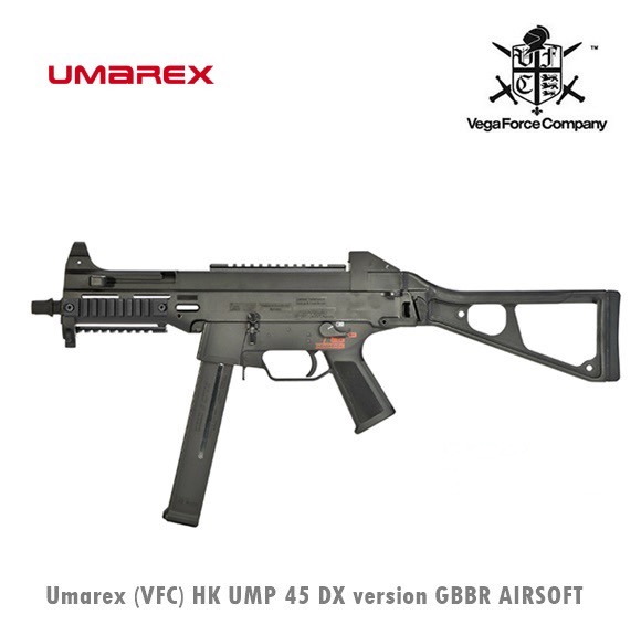 Umarex (VFC) HK UMP 45 DX version GBBR AIRSOFT