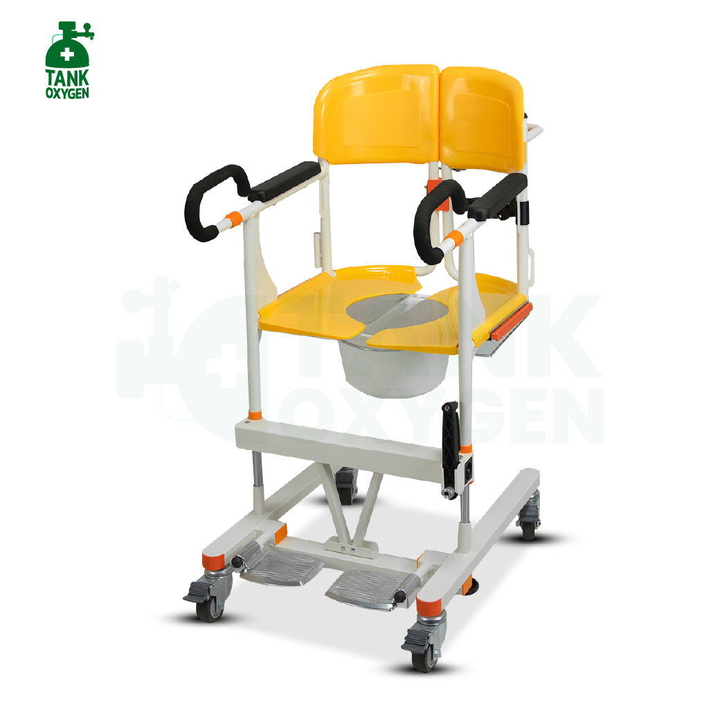 รถเข็นเคลื่อนย้ายคนไข้ (Manual Transfer Chair) รุ่น Professional Möve