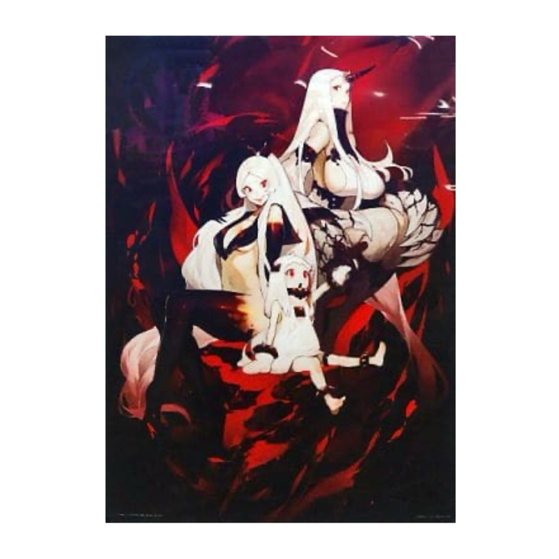 โปสเตอร์ เรือรบโมเอะ[Kantai Collection ~Kan Colle~ E Prize -Clear Poster- Hikoujouki&Kouwan&Senkan]