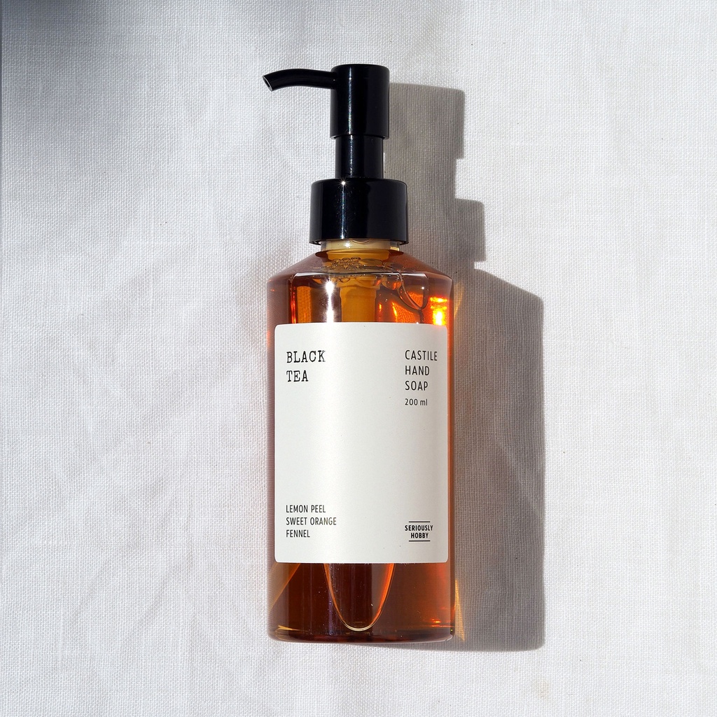 02 'LEMON SUMMER' BLACK TEA / CASTILE HAND SOAP