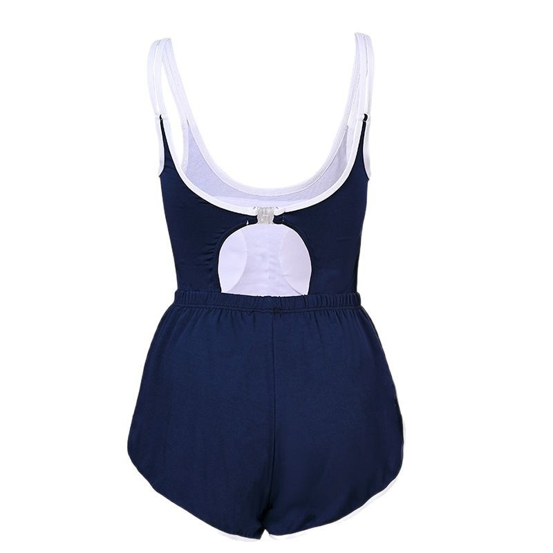 ชุดว่ายน้ำ เซท บอดี้สูท + กางเกง รหัส SW7047