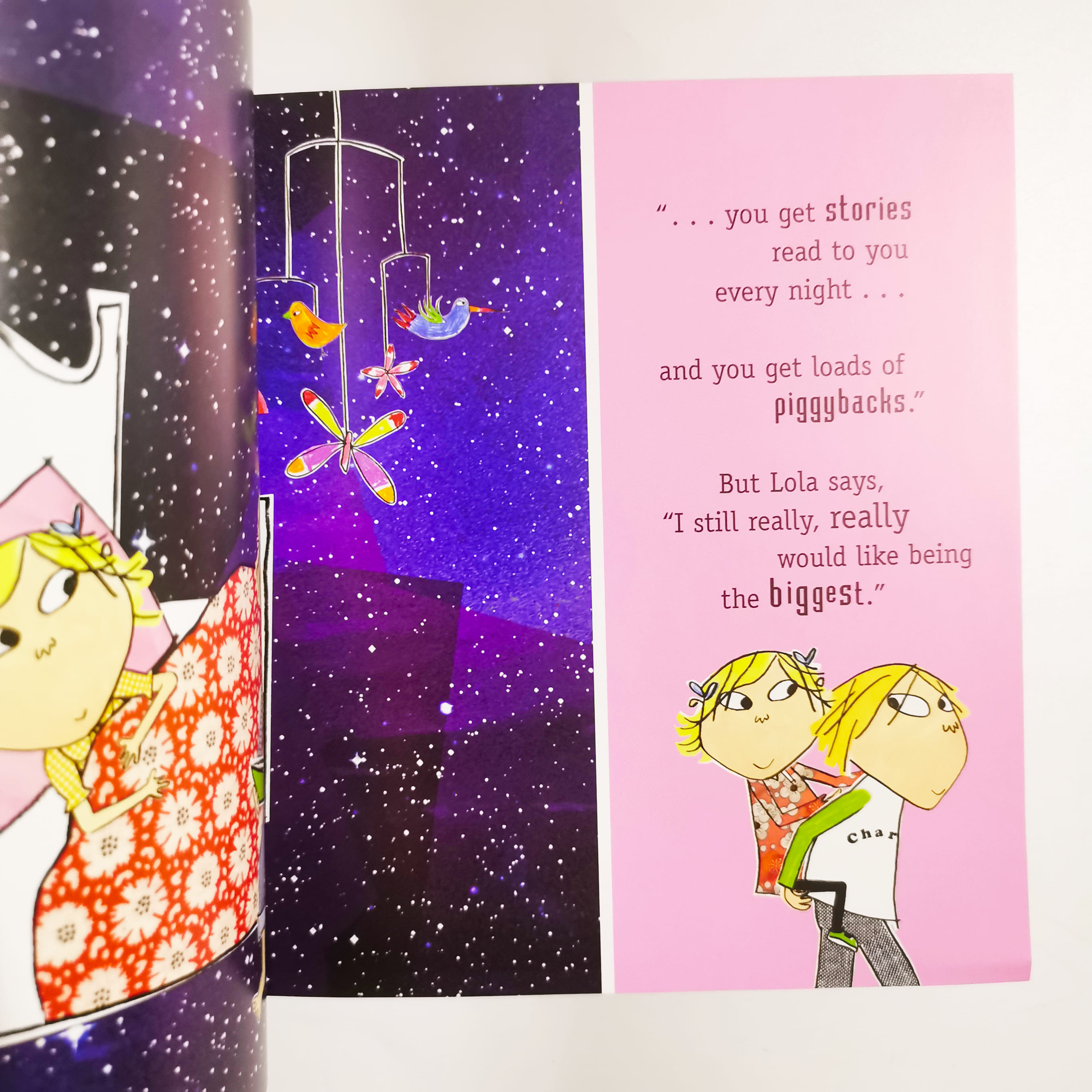 I Want to Be Much More Bigger Like You (Charlie and Lola)