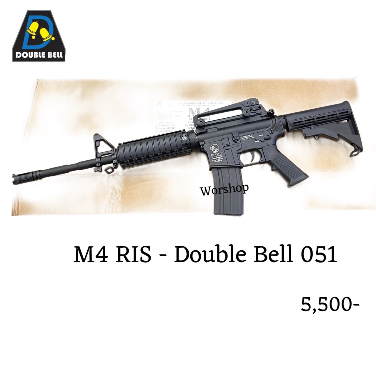 M4 RIS - Double Bell 051