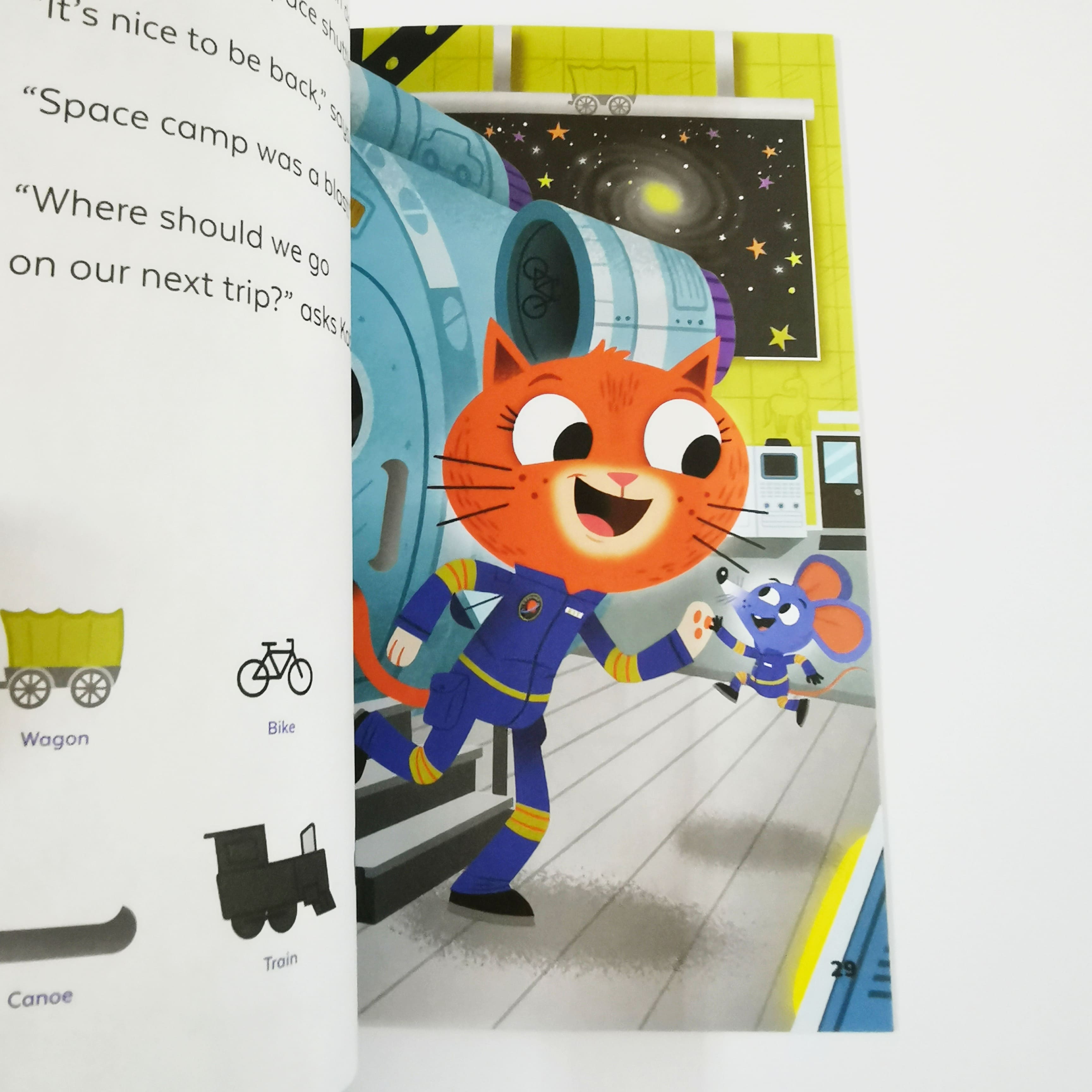 Kit and Kaboodle Blast off to Space