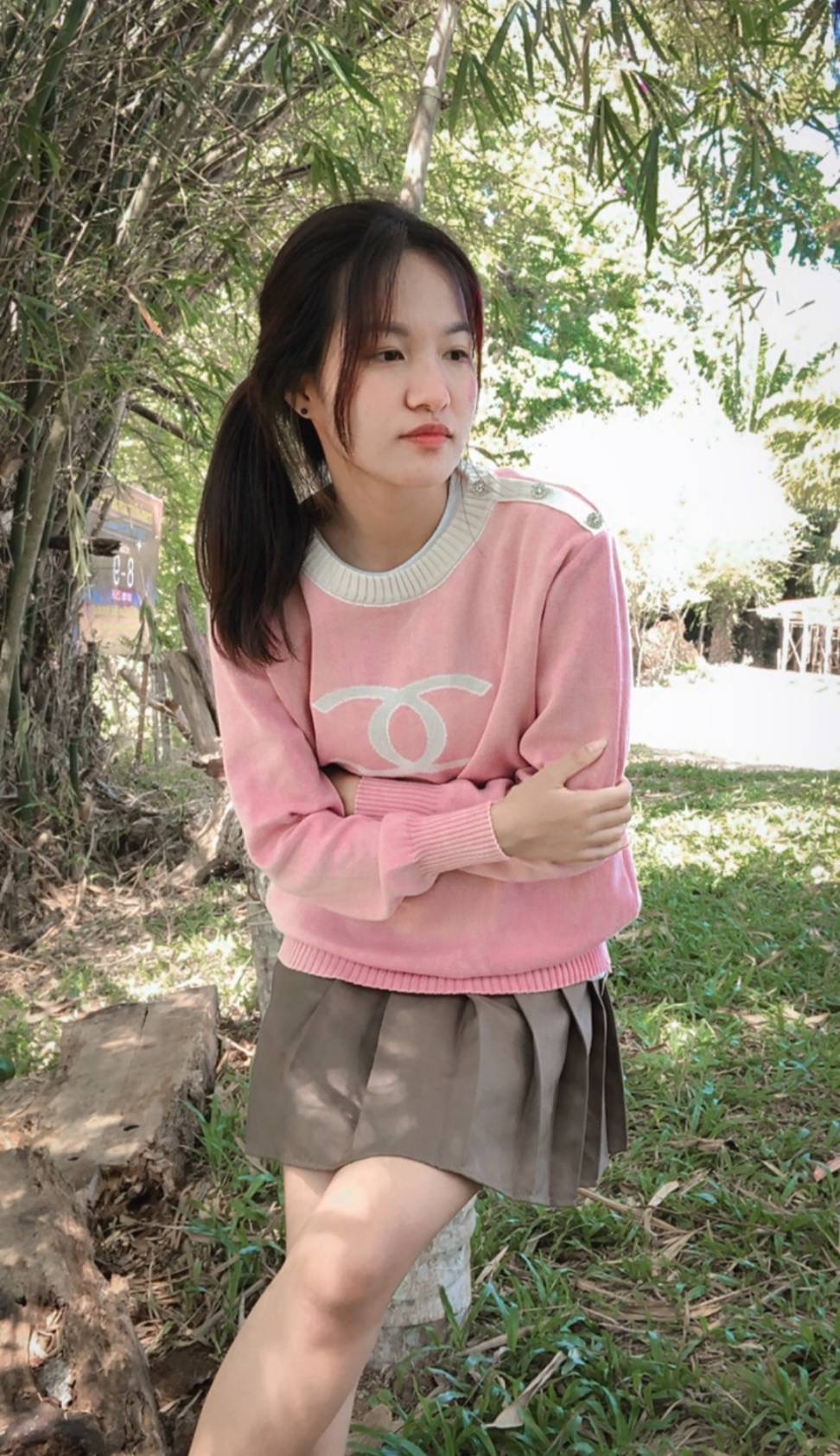 เสื้อไหมพรมแขนยาว