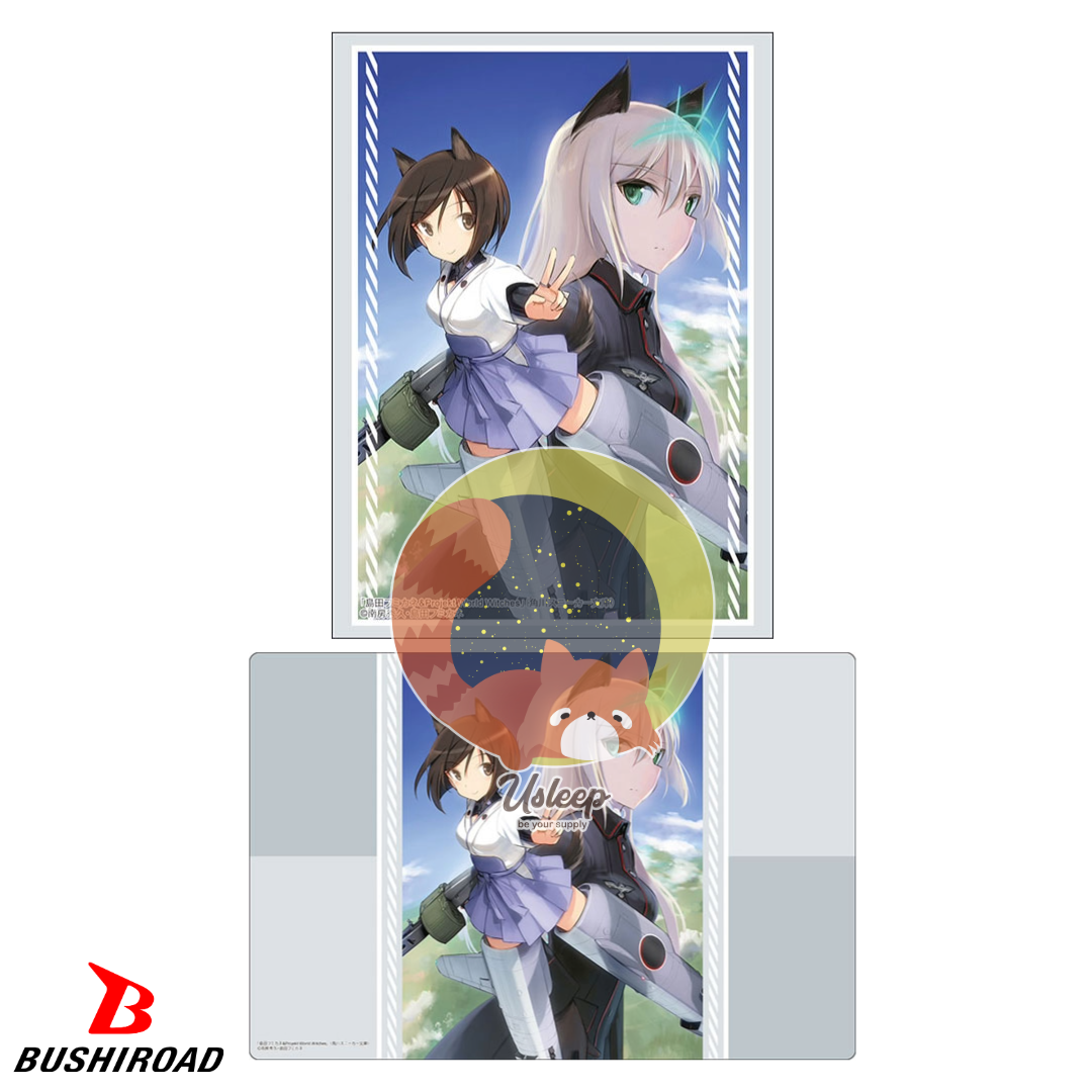 [PRE-ORDER] Bushiroad Sleeve & Rubber Mat V2 Noble Witches : Kunika Kuroda & Heinrike