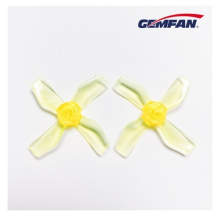 Gemfan 1220 31mm 4 Blade Shaft 0.8mm & 1mm Propeller 4Blade FPV Drone 1ถุง 8ใบ สุ่มสี