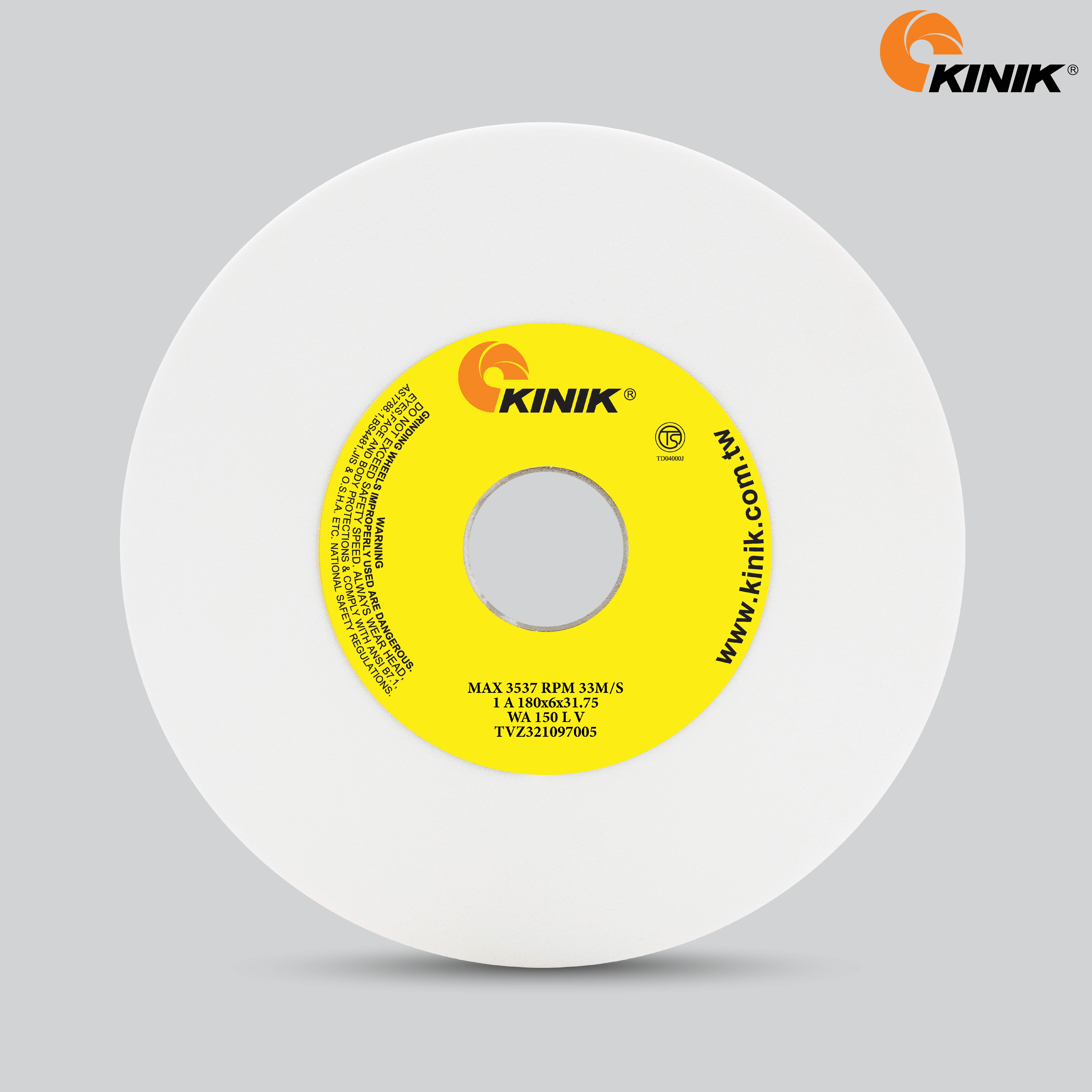 หินเจียร KINIK WA150LV1A 180x6x31.75 mm.