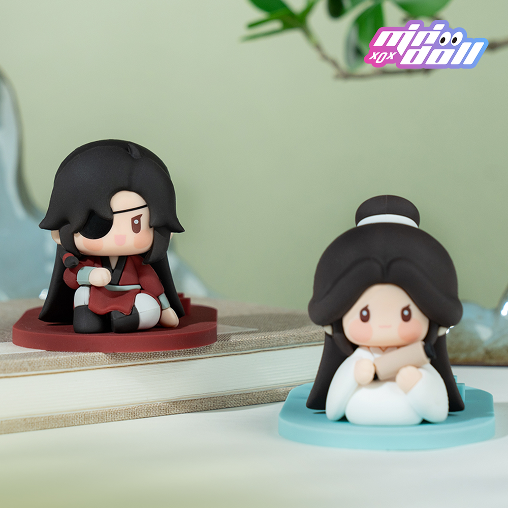 MINIDOLL 天官赐福 哔哩哔哩动画 谢怜 花城 手机支架 （ ที่ตั้งโทรศัพท์)