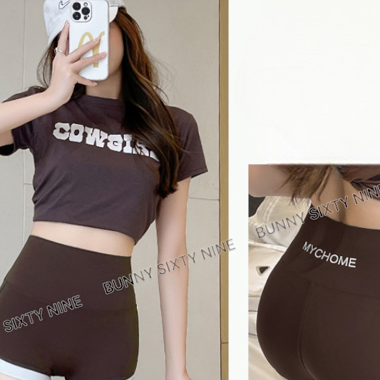 กางเกงขาสั้น กางเกงออกกำลังกาย โยคะ (SP066)