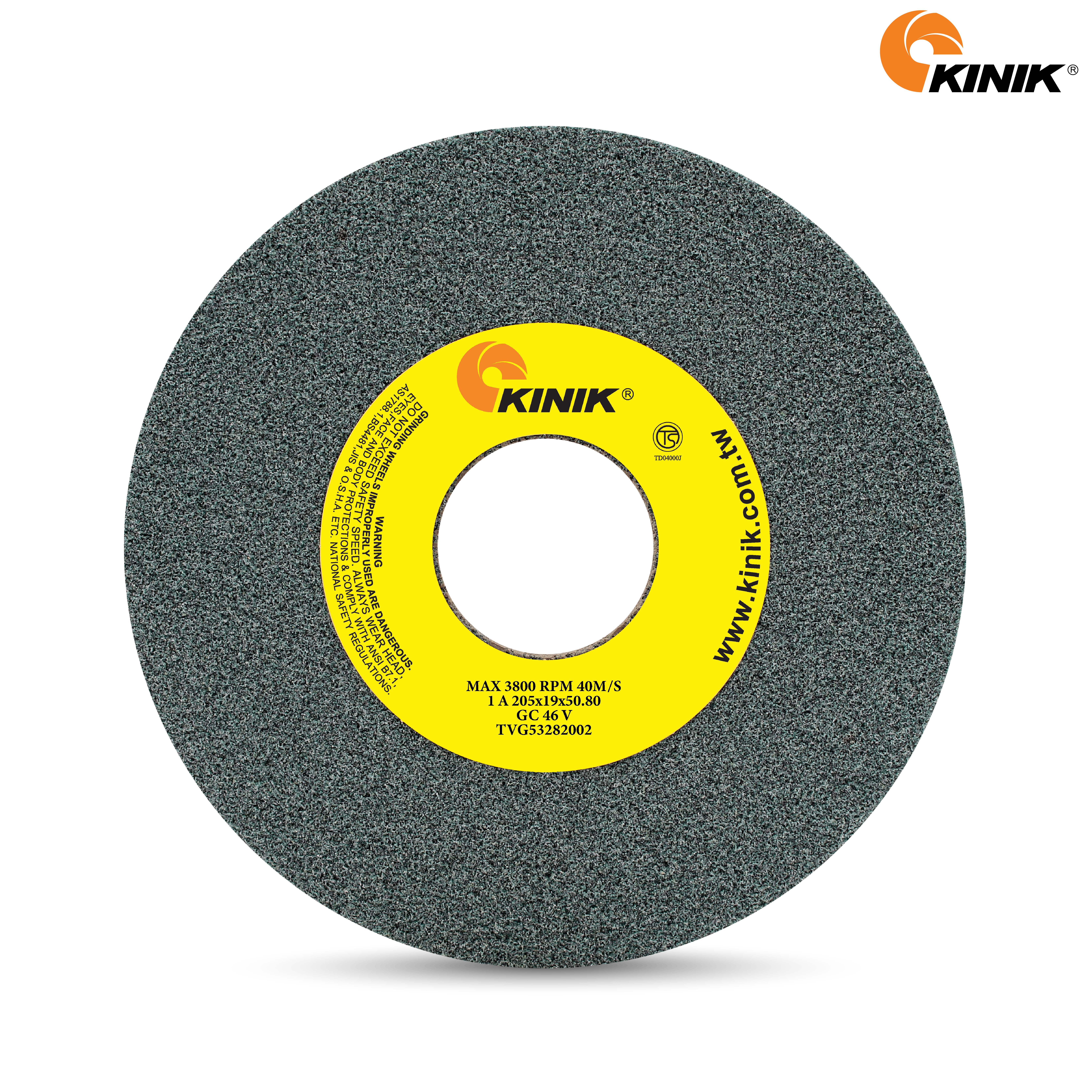 หินเจียร KINIK GC46V1A 205x19x50.8 mm.