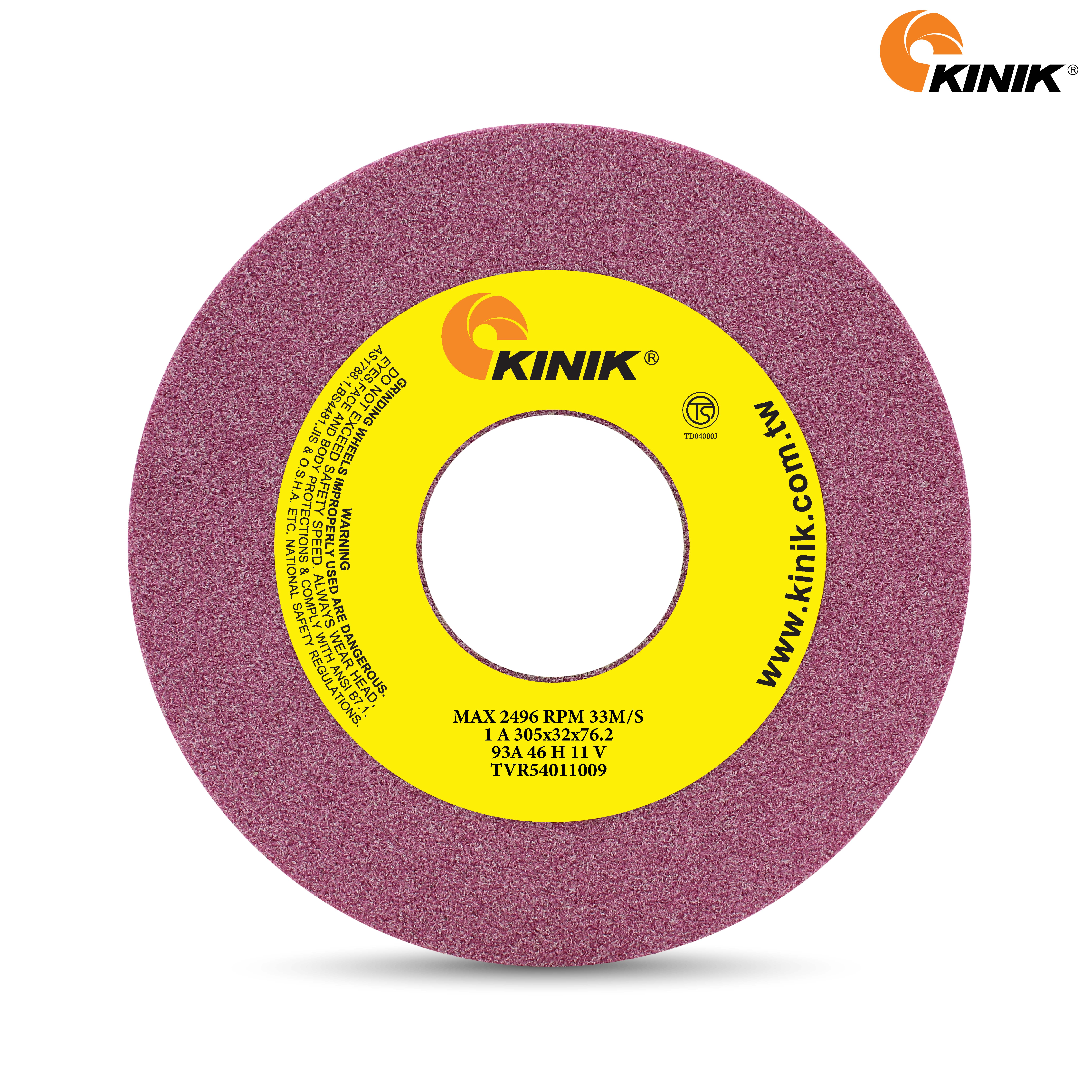 หินเจียร KINIK 93A46H11V1A 305x32x76.2 mm.