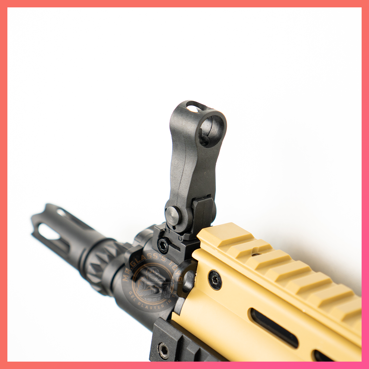 (66)SCAR สีทราย เฟืองเหล็ก 230 FPS + ยิงรัวได้ ยิงSEMI (ทีละนัด) ได้