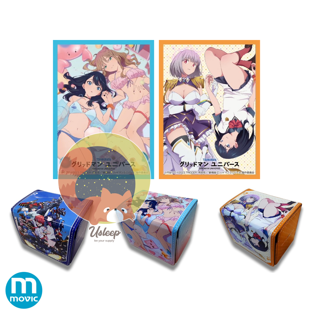 [PRE-ORDER] Chara Sleeve Collection Deluxe & Deck Case Premium GRIDMAN UNIVERSE : Rikka, Akane, Yume