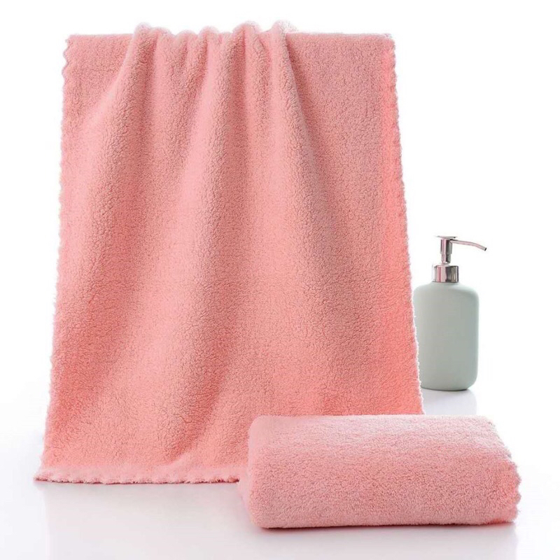 ผ้าเช็ดตัว หนานุ่มพิเศษซับน้ำดีมาก รุ่นหนาพิศษ สินค้าพร้อมส่ง📦