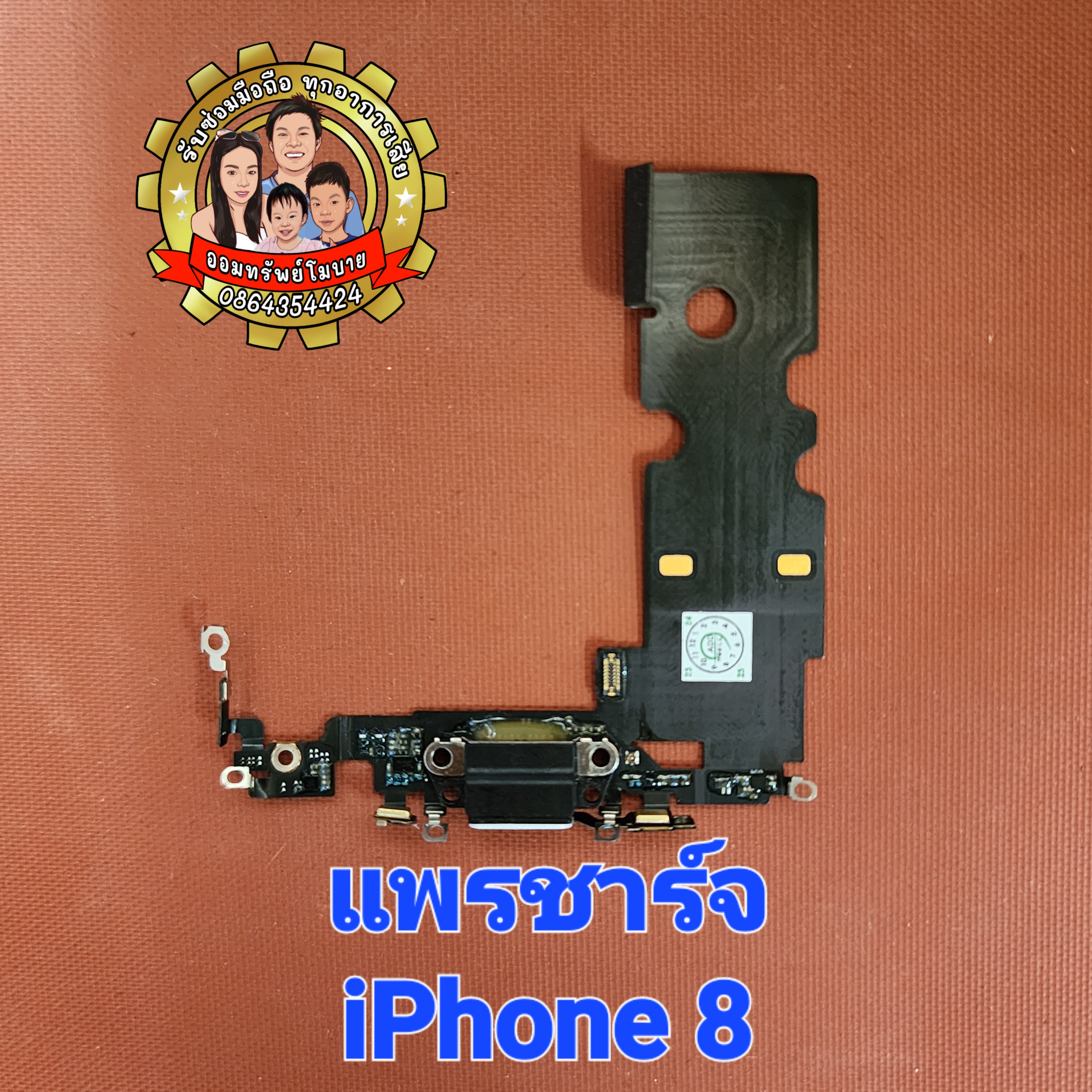 แพรชาร์จแท้ iPhone 8