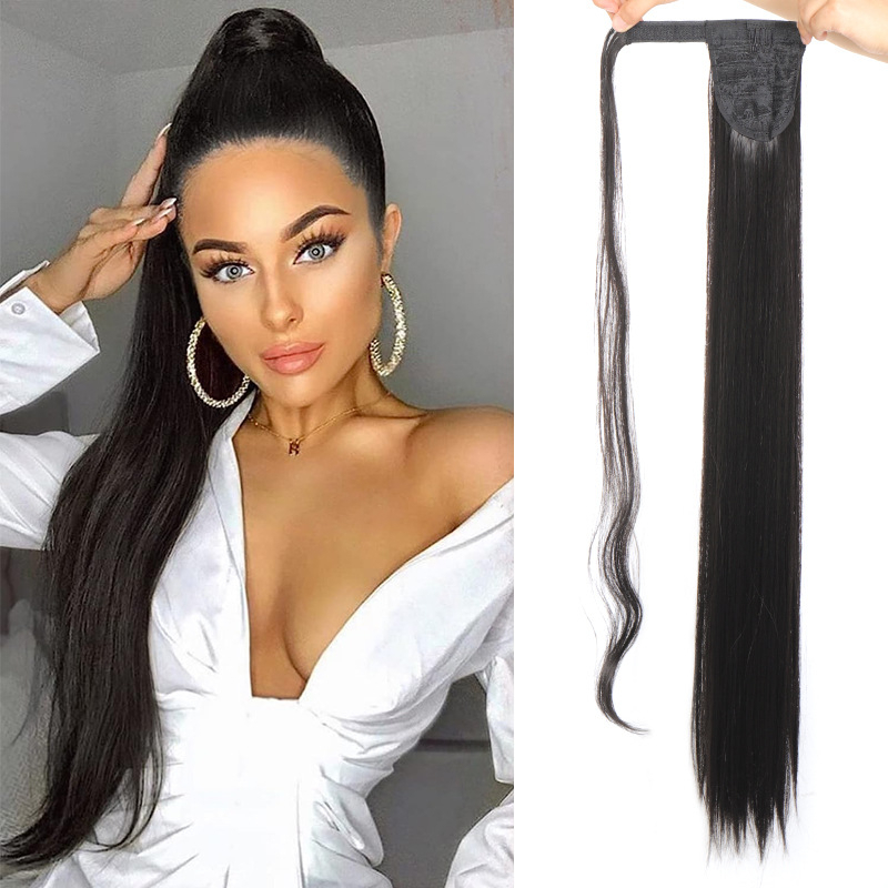 แฮร์พีช ผมหางม้า รุ่นตรง-ผมลอนมาม่า พร้อมส่ง