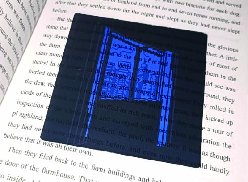 Blue Hour Window Bookmark
