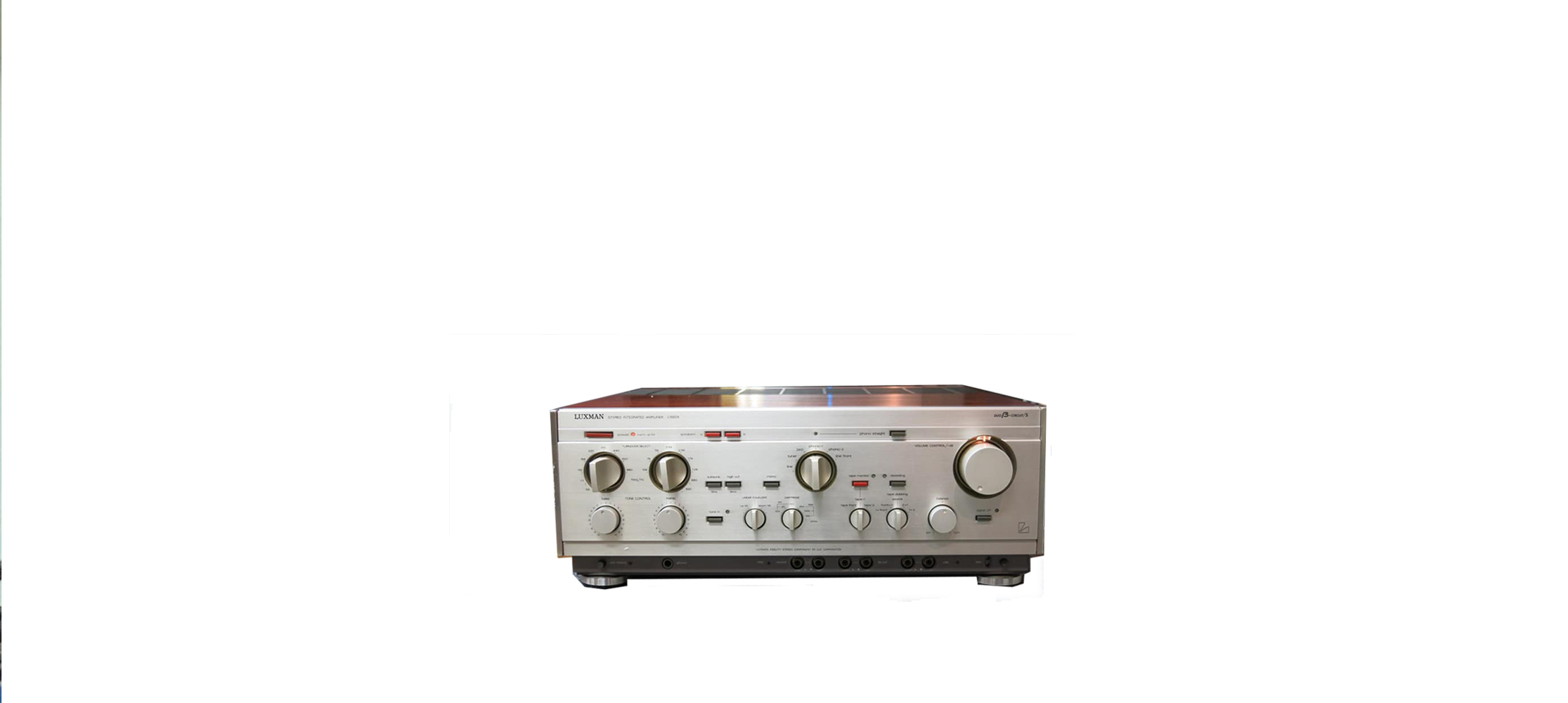 อินทิเกรต แอมป์ Luxman L-550X กำลังขับ 50W + 50W (Pure Class A)
