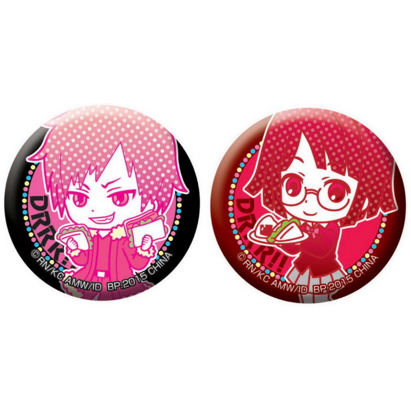 เซ็ตเข็มกลัด ชิซึโอะ&อันริ -สงครามแดนสนธยา[Durarara!! -Can Badges- Anri Sonohara&Shizuo Heiwajima]