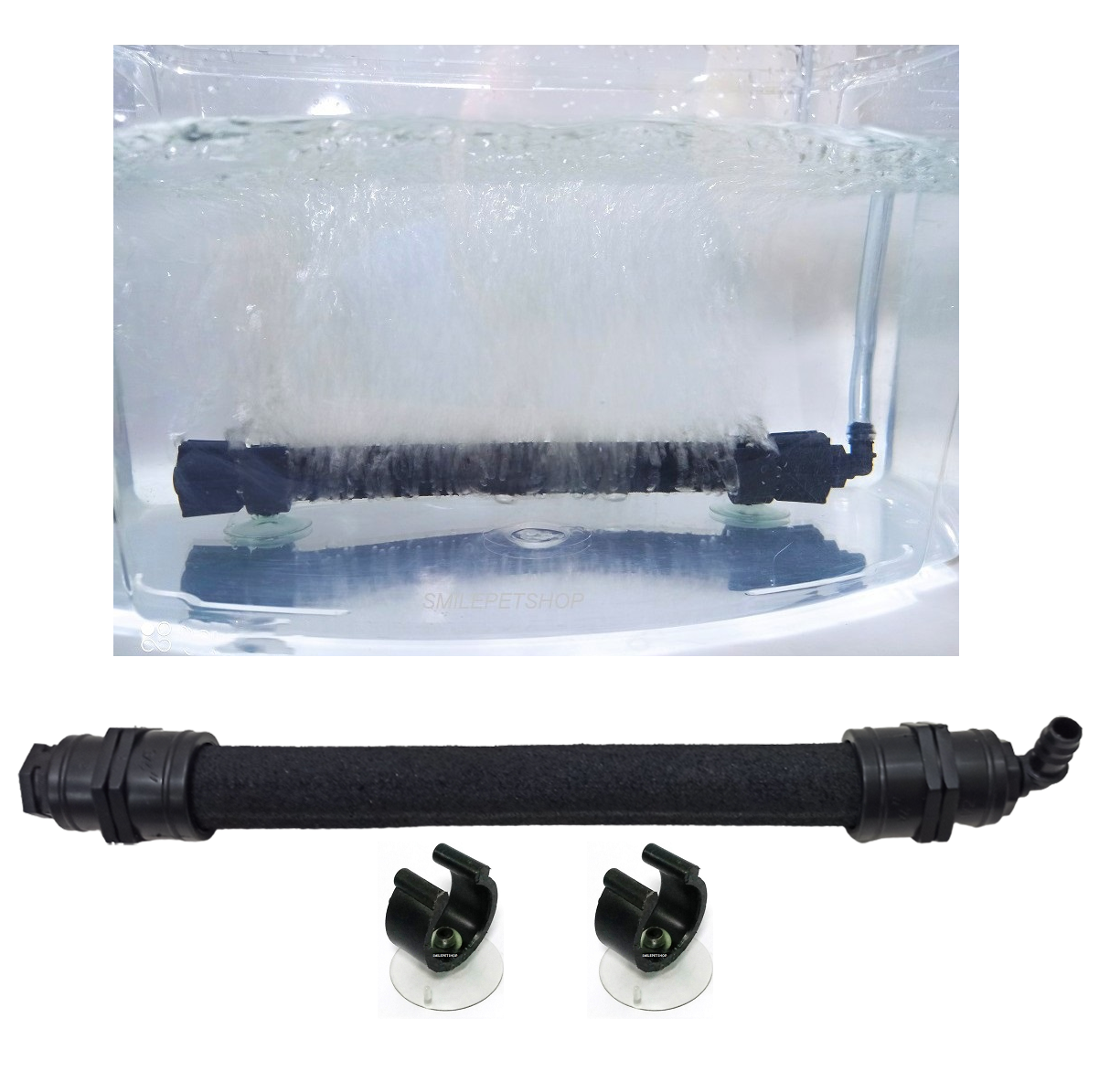 OXY-BAR 30 cm.( ท่อยางกระจายอากาศ จากประเทศญี่ปุ่น ทนทาน กระจายอากาศได้ดี เพิ่มออกซิเจนในน้ำ)