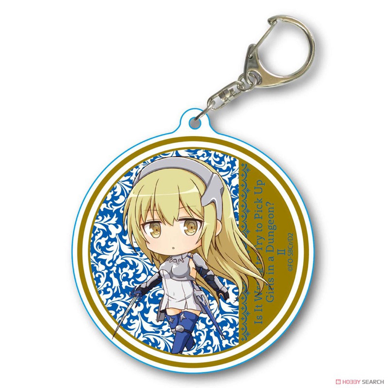 พวงกุญแจ ไอส์ วาเลนสไตน์ -ดันมาจิ[Is It Wrong To Try To Pick Up Girls In A Dungeon? -Keychain- Ais Wallenstein]