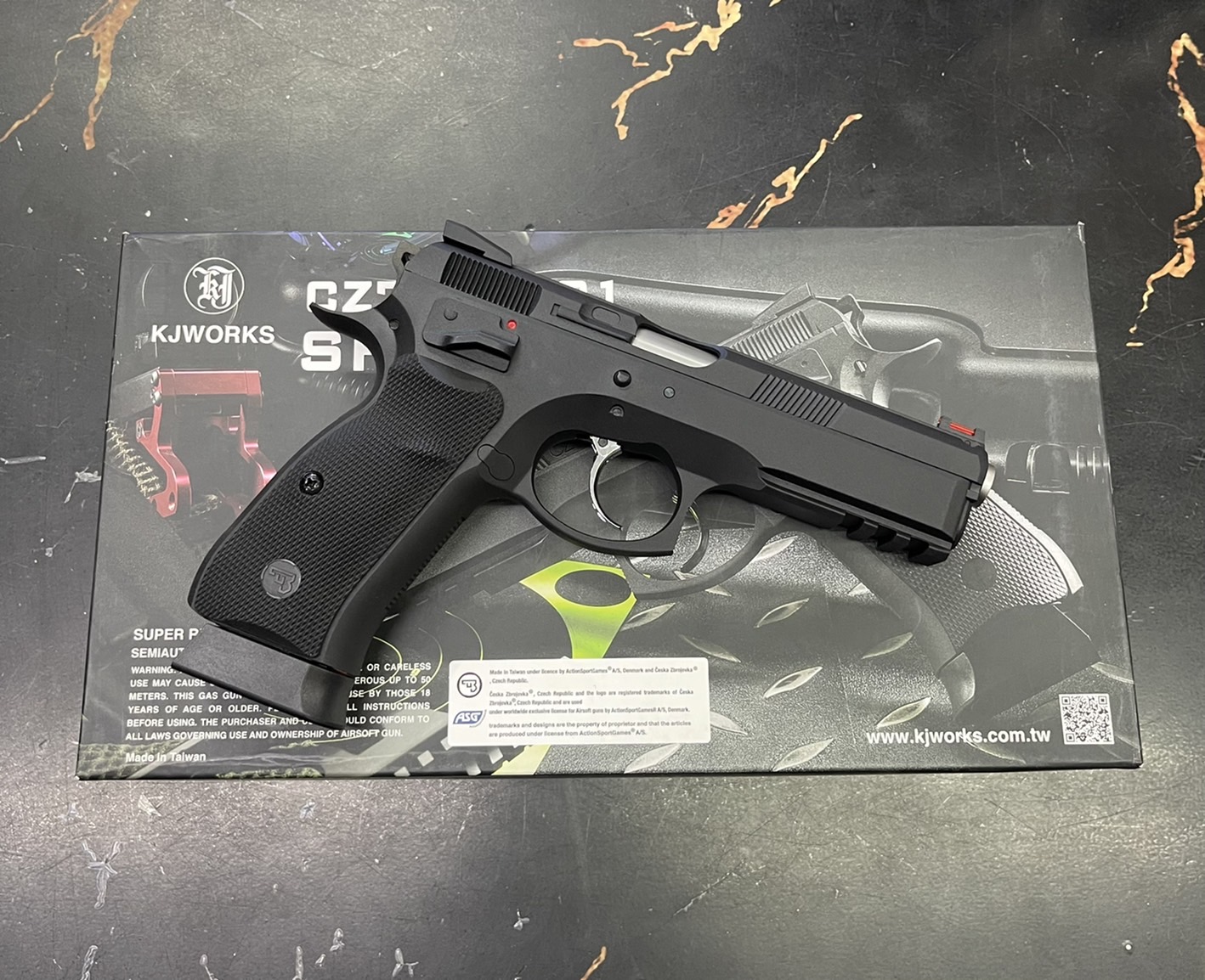 CZ75 SP-01 SHADOW - KJ WORKS