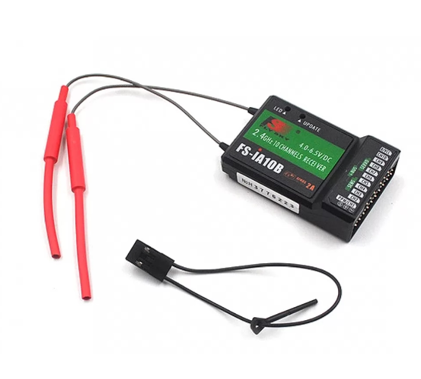 Flysky FS-i6S 2.4G 10CH AFHDS Transmitter With FS-iA10B 10CH Receiver