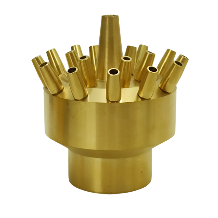 หัวน้ำพุ GRAND VULCAN 3ชั้น ทองเหลือง(สำหรับตกแต่งสวน บ่อน้ำ อ่างเลี้ยงปลา เสริมฮวงจุ้ย ผลิตจากทองเหลือง แข็งแรง ทนทาน)