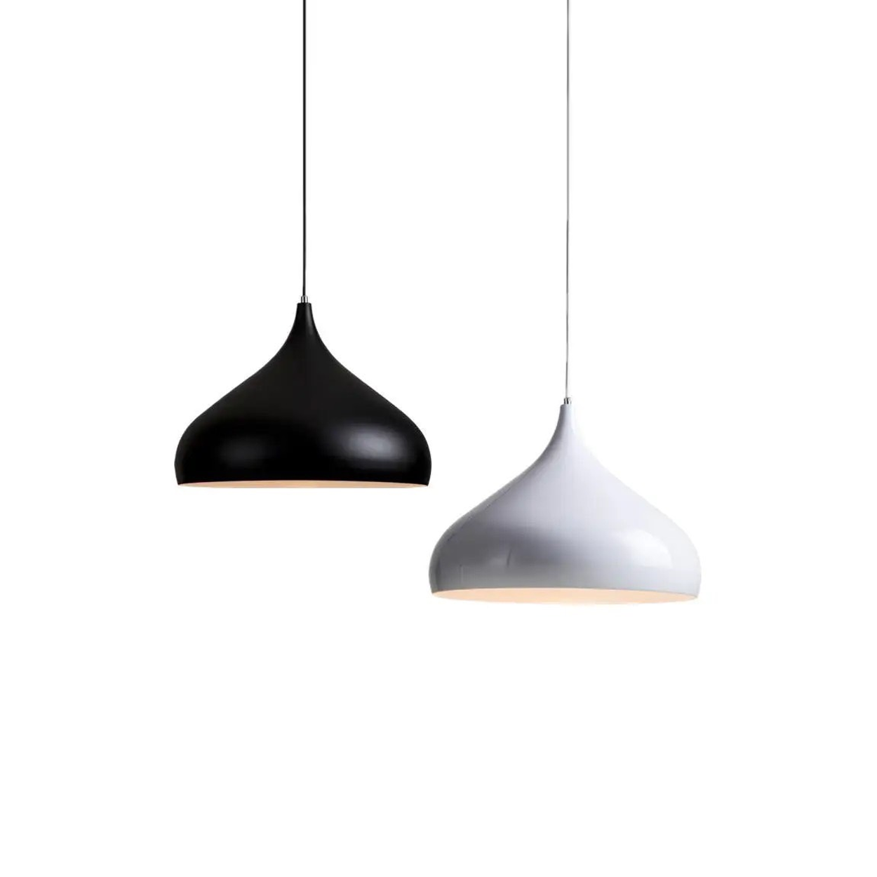 โคมไฟแขวนเพดาน Pendant Lamp Aluminum Black LED E27
