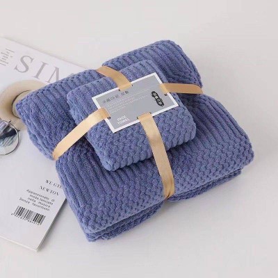 ผ้าเช็ดตัว รังผึ้ง รุ่นธรรมดา ซับน้ำดีมาก