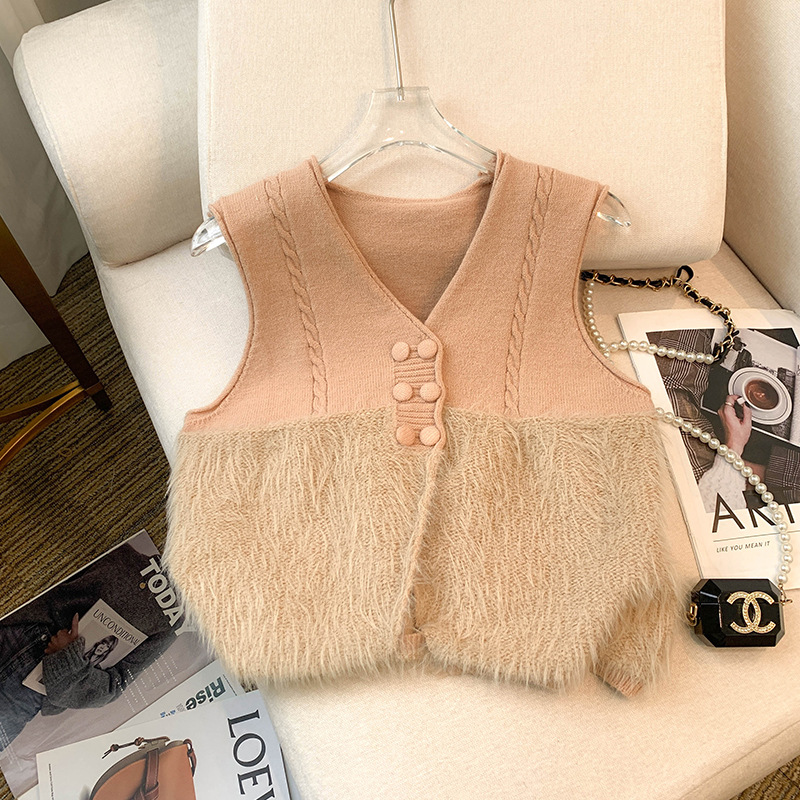 เสื้อไหมพรม สีชมพู รหัส A304