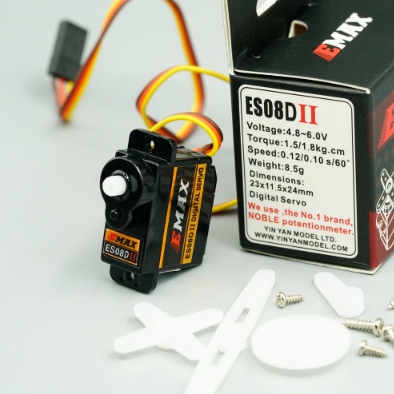 E-MAX ES08D II (Digital plastic gear)