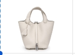 กระเป๋าหนังวัวแท้ TOGO รุ่น Picotn ไซร์ 18 อะไหล่ทอง WHITECARE M18