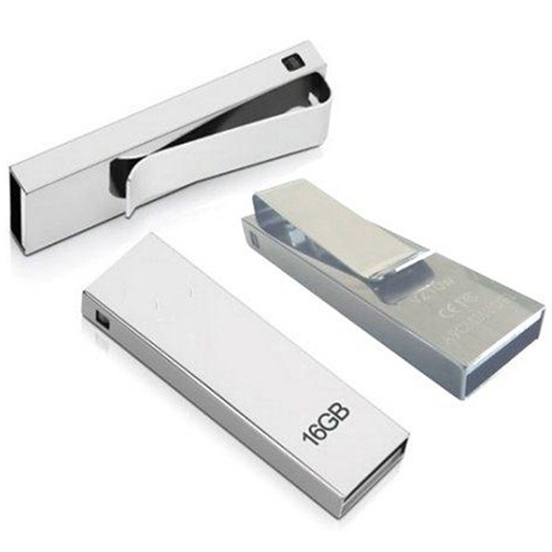 แฟลชไดร์ฟโลหะแบบคลิปเสียบ Metal Flash Drive FD024