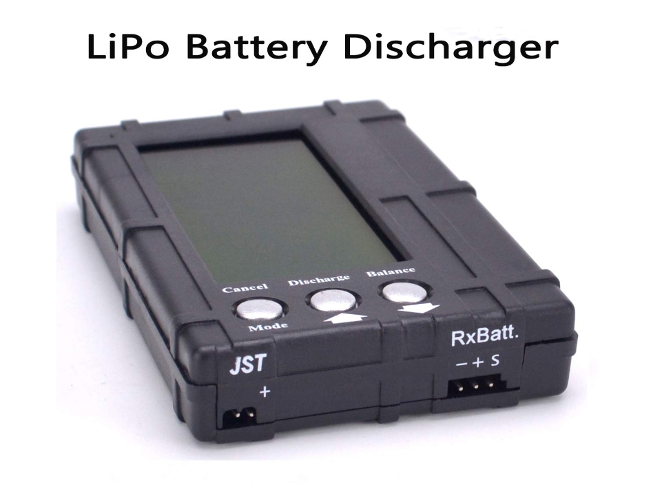 3in1 Digital Lipo Battery Capacity Checker Balancer Discharger for Storage and Voltage Meter