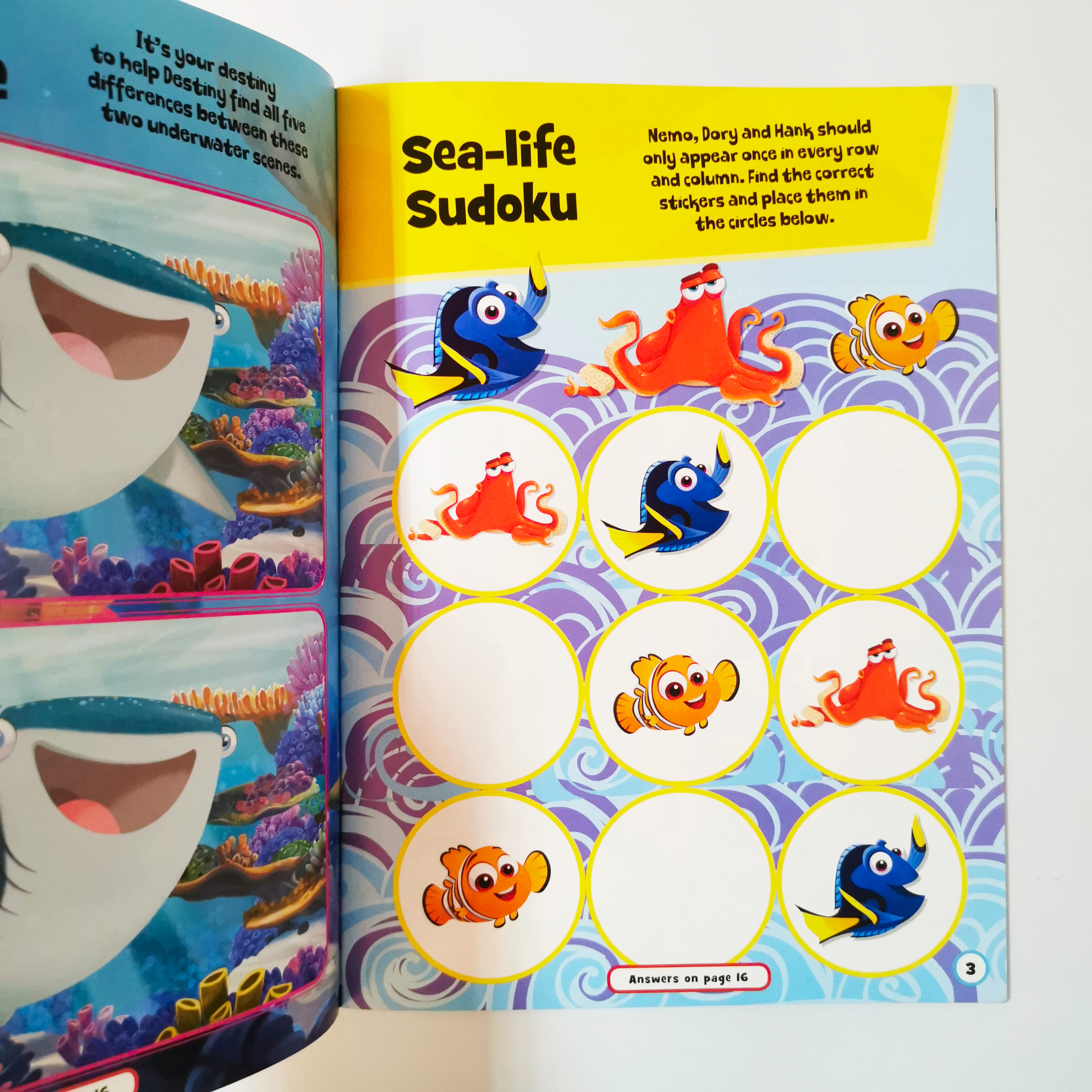 Disney Pixar Mixed : Sticker Play Adventure Activities