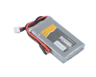 HJ POWER 2S 7.4V 2200mAh 8C แบตสำหรับใส่รีโมท และ ใช้เลี้ยงรีซีฟ