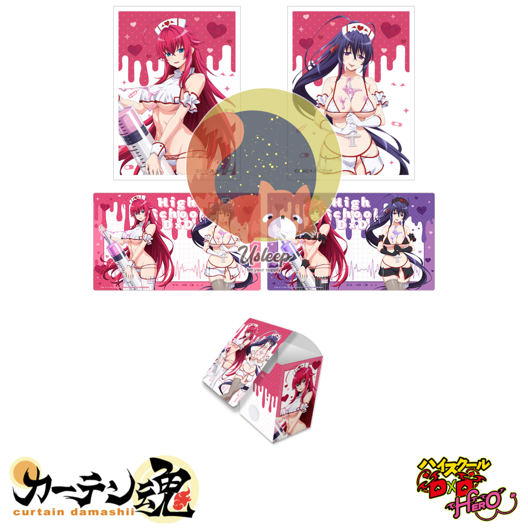 [PRE-ORDER] Sleeve & Deck Case & Rubber Mat High School DxD HERO New Illustration : Rias Gremory, Akeno Himejima