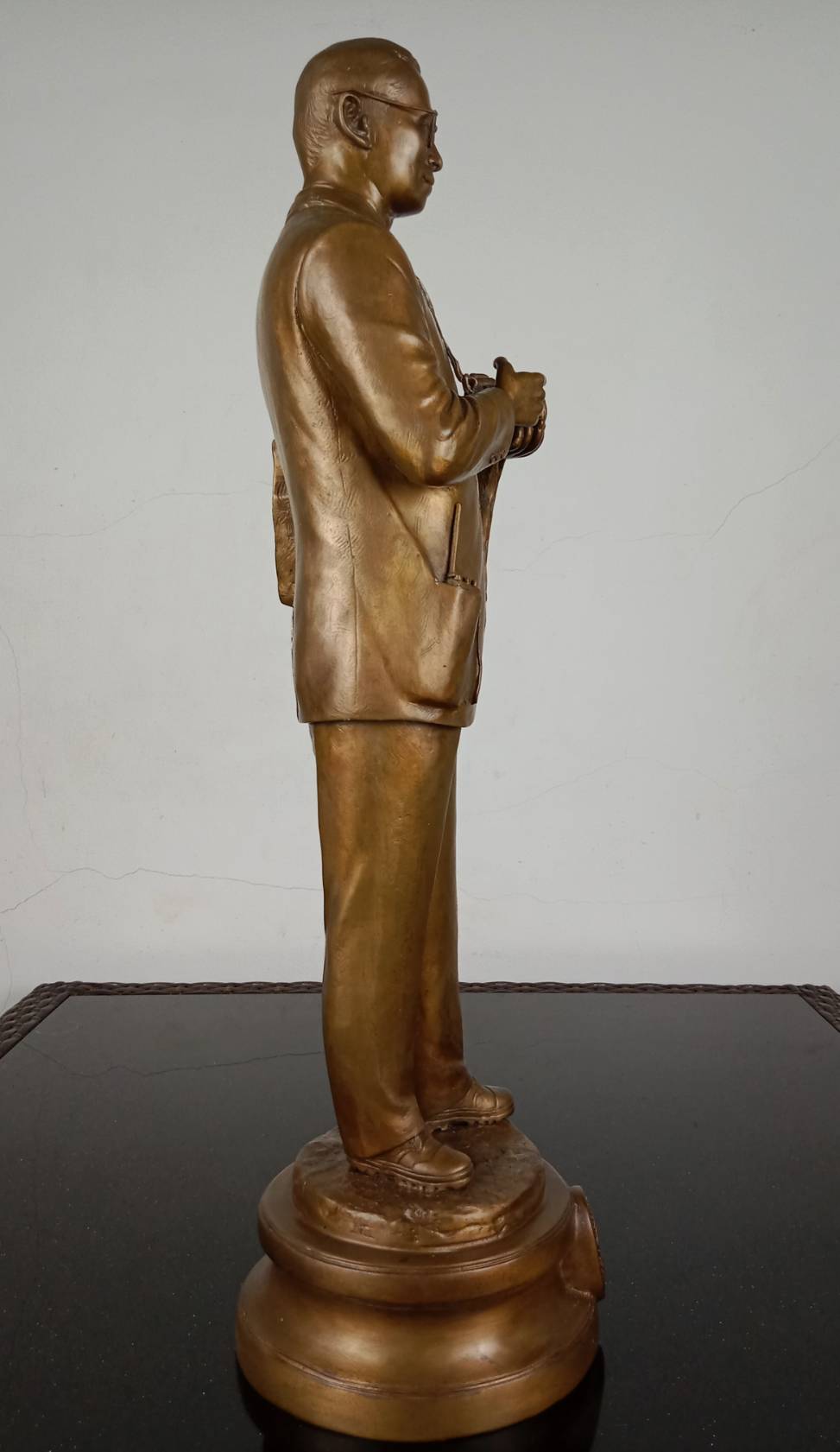 526.พระบรมรูปหล่อในหลวงรัชกาลที่9 พระบาทสมเด็จพระปรมินทรมหาภูมิพลอดุลยเดช "ทรงงาน"(จำลอง)