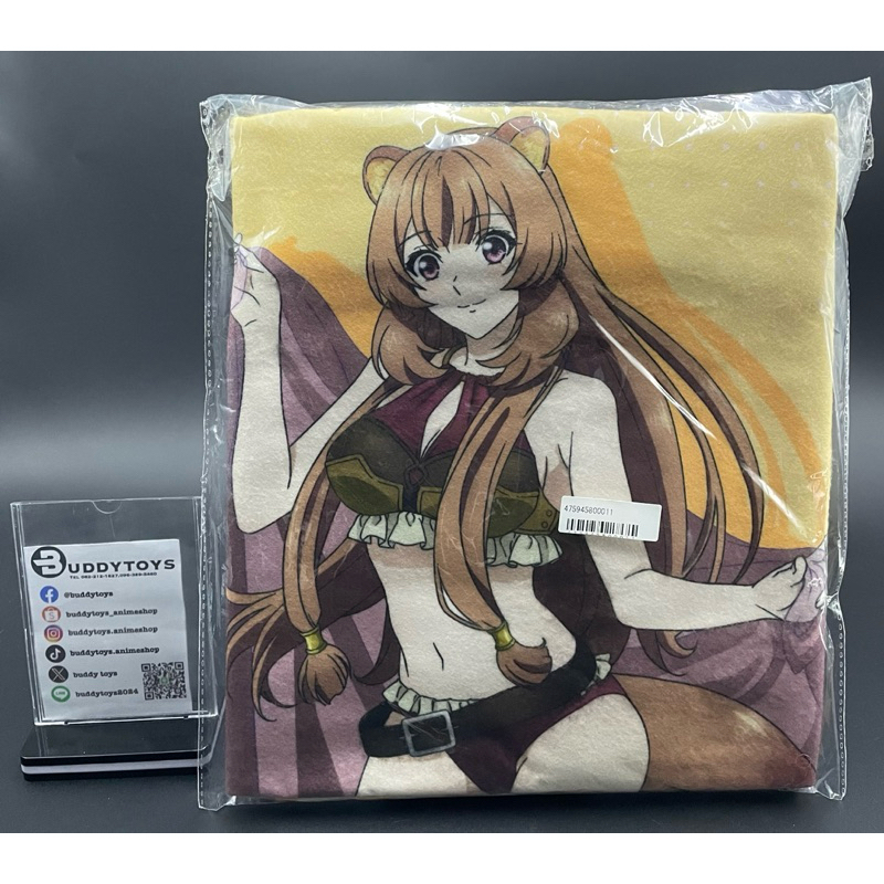 ผ้าห่ม ราฟทาเลีย -ผู้กล้าโล่ผงาด[The Rising Of The Shield Hero Season 3 Original Blanket - Raphtalia]