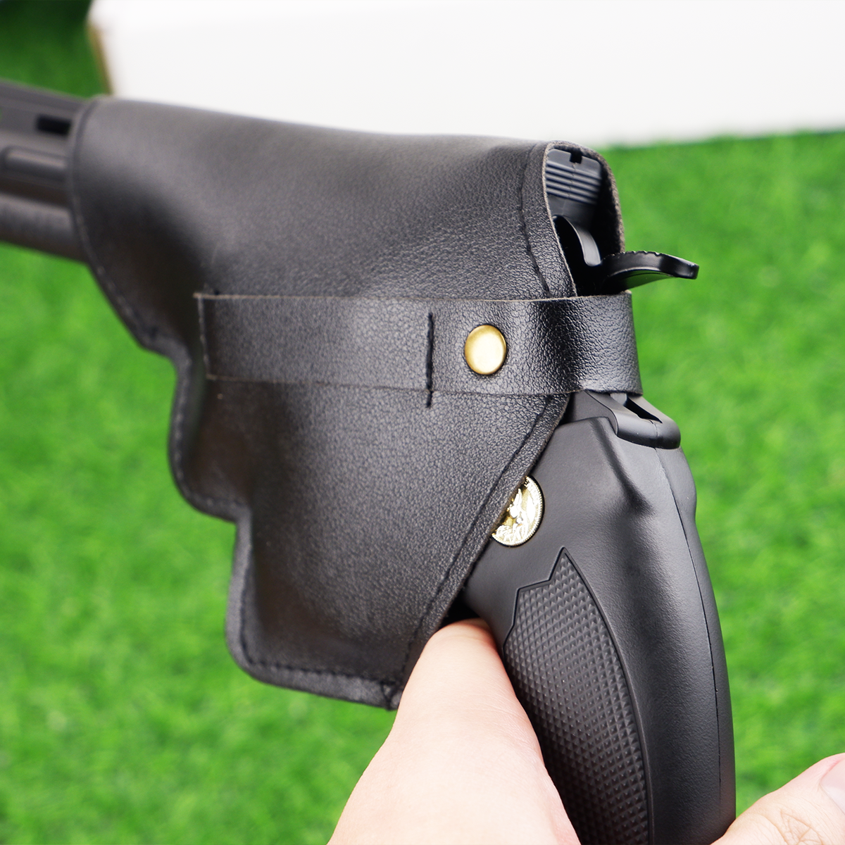 (40)Python357 ปืนเจลลูกโม่ แบบยาว ของเล่น ยิงทีละนัด