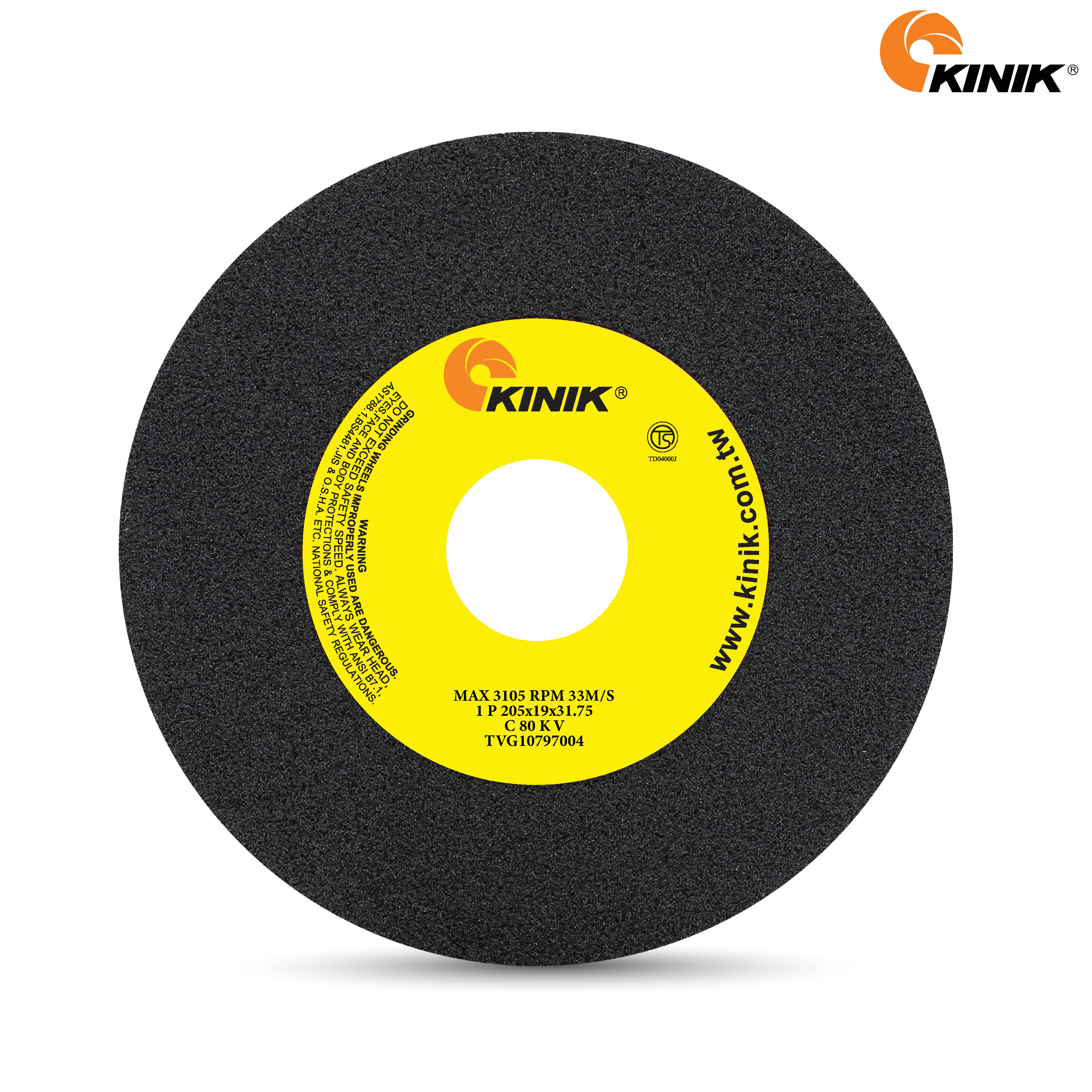 หินเจียร KINIK C80KV1P 205x19x31.75 m.m.