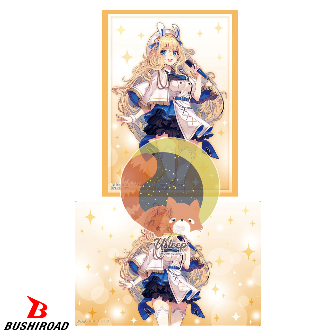 [PRE-ORDER] Bushiroad Sleeve & Rubber Mat V2 Saikyou Degarashi Koushi no Anyaku Teii Arasoi : Finne Von Kleinert