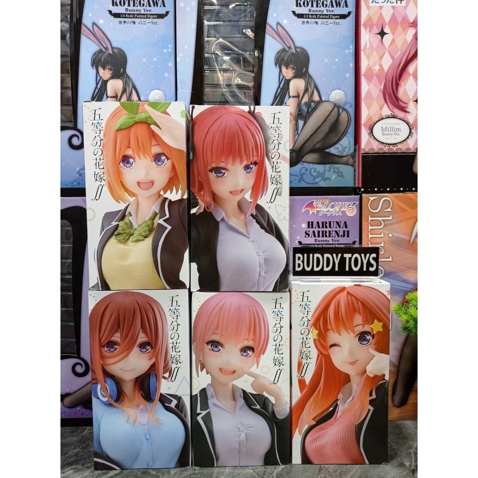 [ Figure แท้ ] #เจ้าสาวผมเป็นแฝดห้า #Renewal The Quintessential Quintuplets - Uniform Ver Coreful Renewal [ TAITO ]