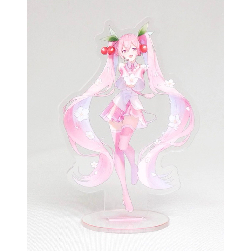 สแตนอะคริลิค ซากุระ มิกุ[Vocaloid Hatsune Miku D Prize -Acrylic Stand- Sakura Miku Vol.4]
